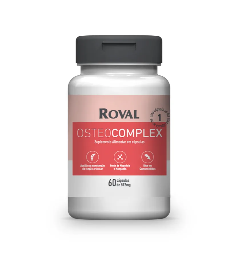 OsteoComplex 592mg – 60 Caps ROVAL