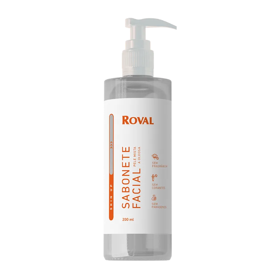 Sabonete Facial Pele Mista a Oleosa 200ml Roval